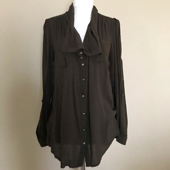 Anthropologie Odille buttondown - Picture 2 of 6